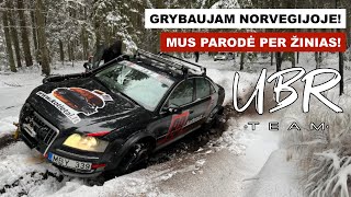 UBR Team: GRYBAUJAM NORVEGIJOJE! Mus parodė per žinias!