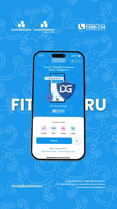TERBARU 2025 !!! Tampilan Baru Aplikasi DG by Bankaltimtara | #bankaltimtara #shorts #shortvideo
