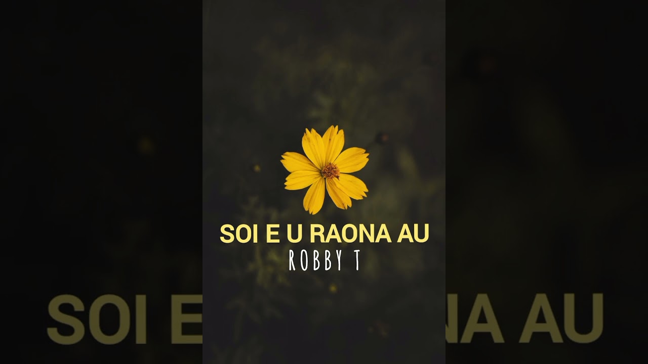 Robby T - Soi e u raona au🔥🇵🇬 