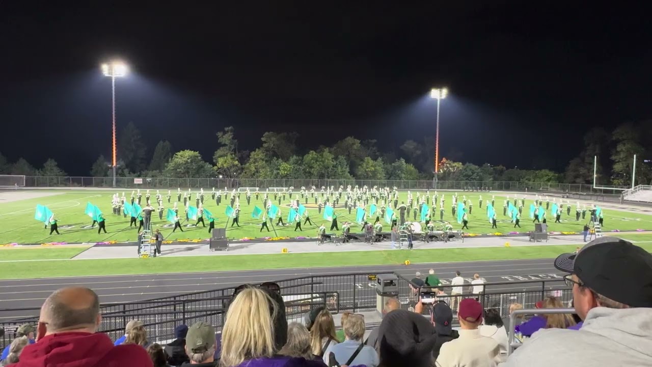Slippery Rock University Marching Band Performance at the Gateway Competition. 11 October 2025