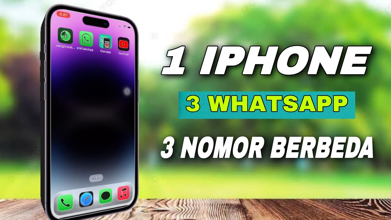 Trik Whatsapp || Tidak Perlu Bingung Pingin Punya 3 Whatsapp di Iphone Trik Whatsapp || Tidak Perlu Bingung Pingin Punya 3 Whatsapp di Iphone