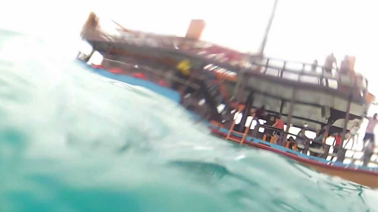 Jumping off the Jolly Roger in Barbados YouTube