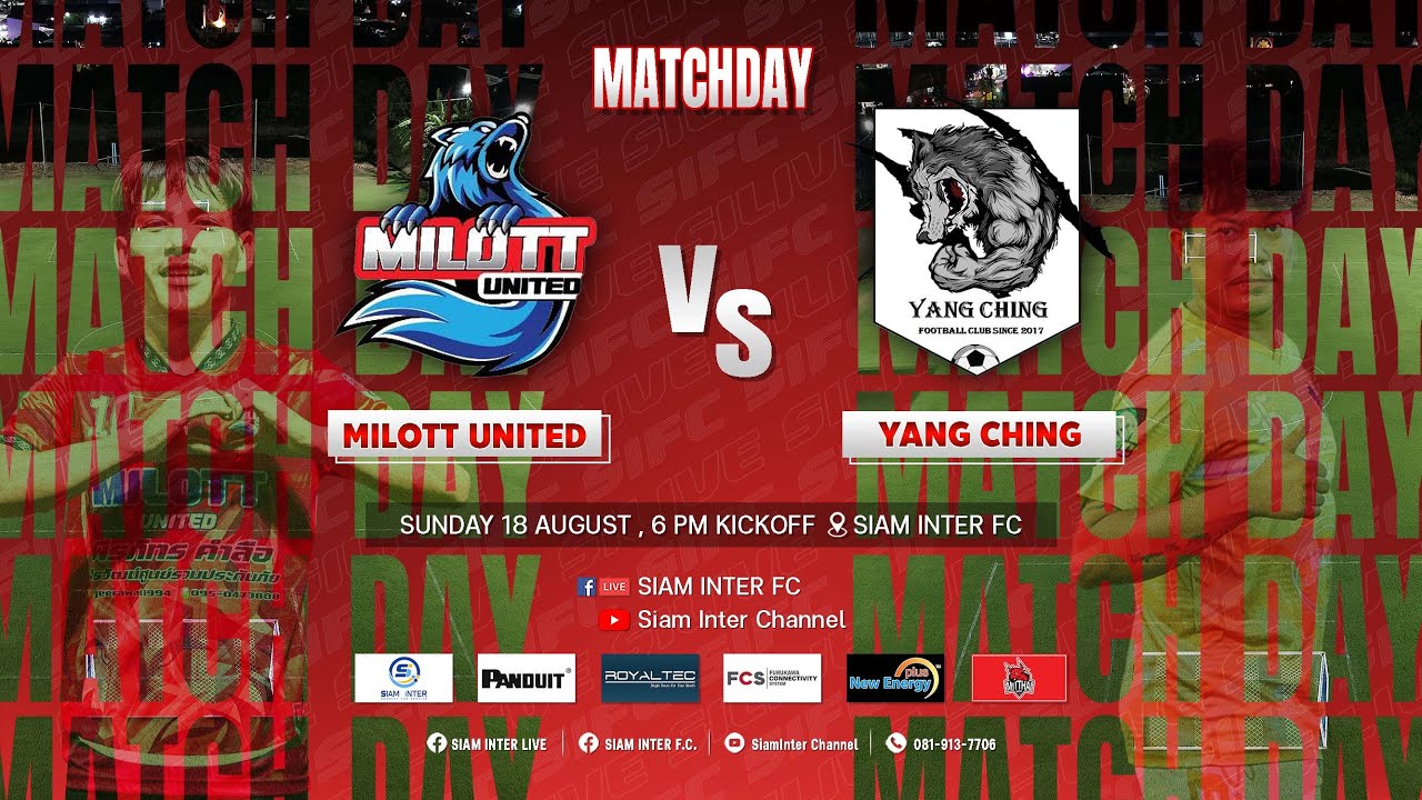 Yang Ching MILOTT UNITED VS YANG CHING - YouTube