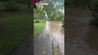 A Couple's Stroll Cut Short By Flash Flooding in Arkansas