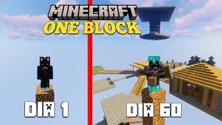 SOBREVIVÍ 60 Dias En Minecraft En ONE BLOCK Y Esto Pasó...(completo) by Daaui 159 views 9 months ago 39 minutes