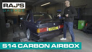 BMW E30 M3 DTM Carbon Airbox, Dyno Run - Part 2 | Raj's Garage EP27