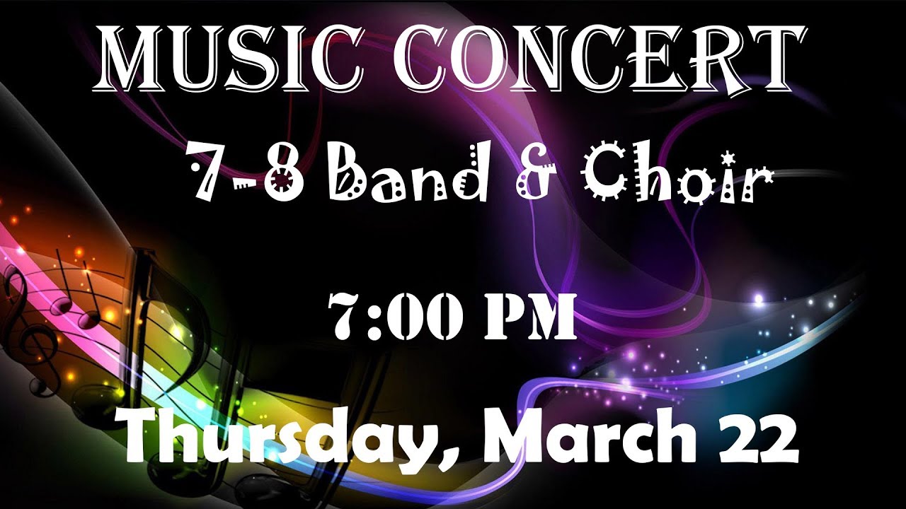 Music Concert 78 Band & Choir YouTube
