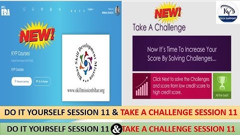 KYP CIT Session 11 Do It Yourself & Take A Challange Session 11 #kytechsupport #doityourself #kyp