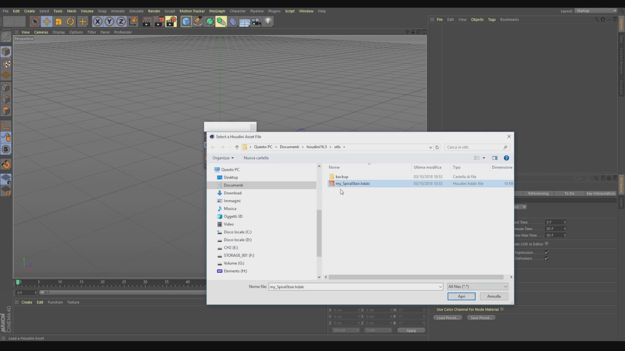 Cinema 4D ed Houdini Bridge - YouTube