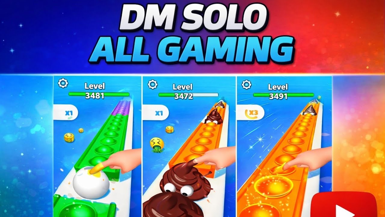 Pop Run happy finger enjoy DM solo all gaming