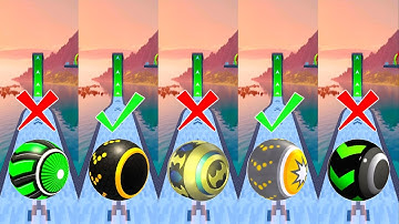 Impossible Race Challenge 😱 Going Balls VS Sky Rolling Ball 3D | Speedrun Gameplay | 3D Ball Games