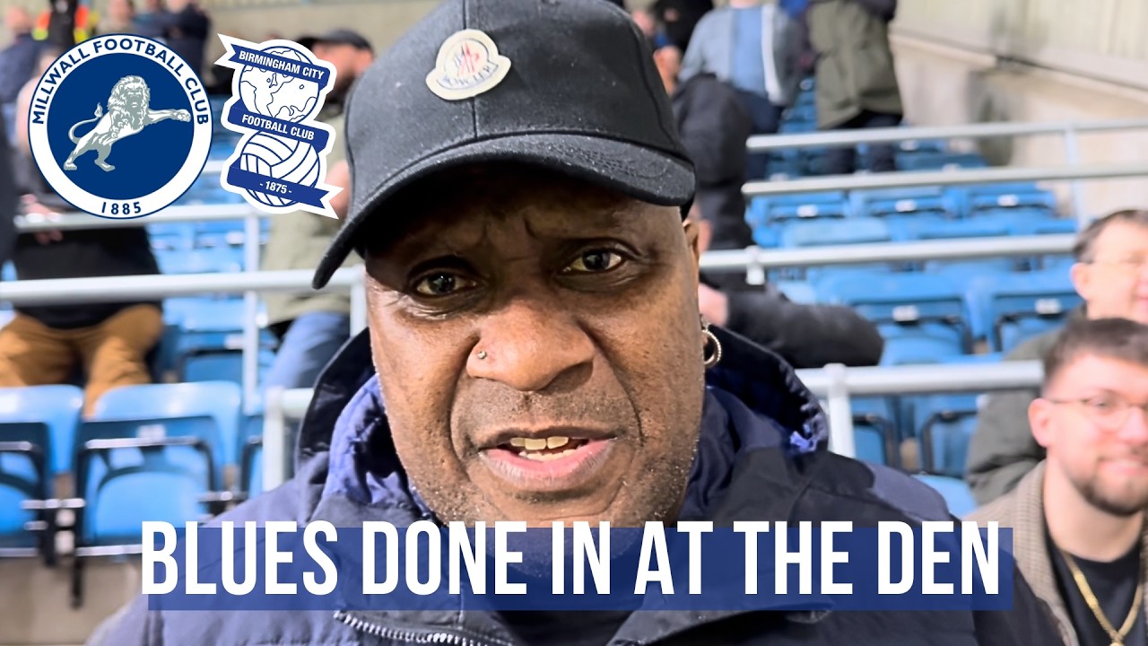 DAVO’S DIARY: Millwall 3-0 Birmingham City (25/2/26)