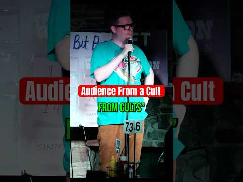 Audience member was in a cult