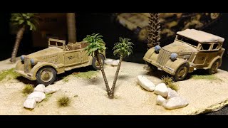 Fiat 508 CM coloniale, składanie i malowanie
