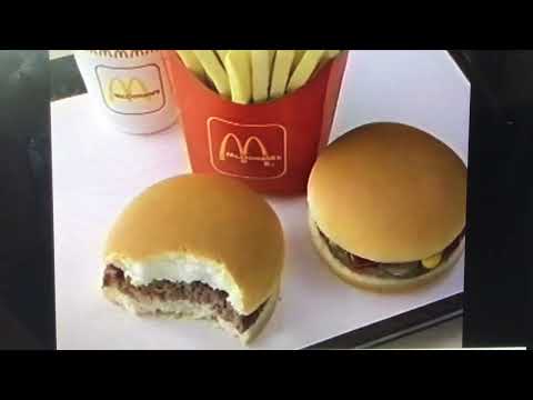 【CM】マクドナルド　落書き篇【1995年】【平成7年】