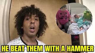 He Attacked a Pregnant Mother & Her 6-Year-Old with a Hammer…