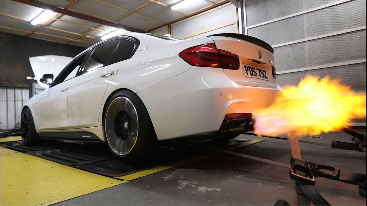 BMW F30 330e B48 Hybrid on Steroids Stage 4 F80Paul Custom Tune via BM3 with BigBoost Turbo on Dyno