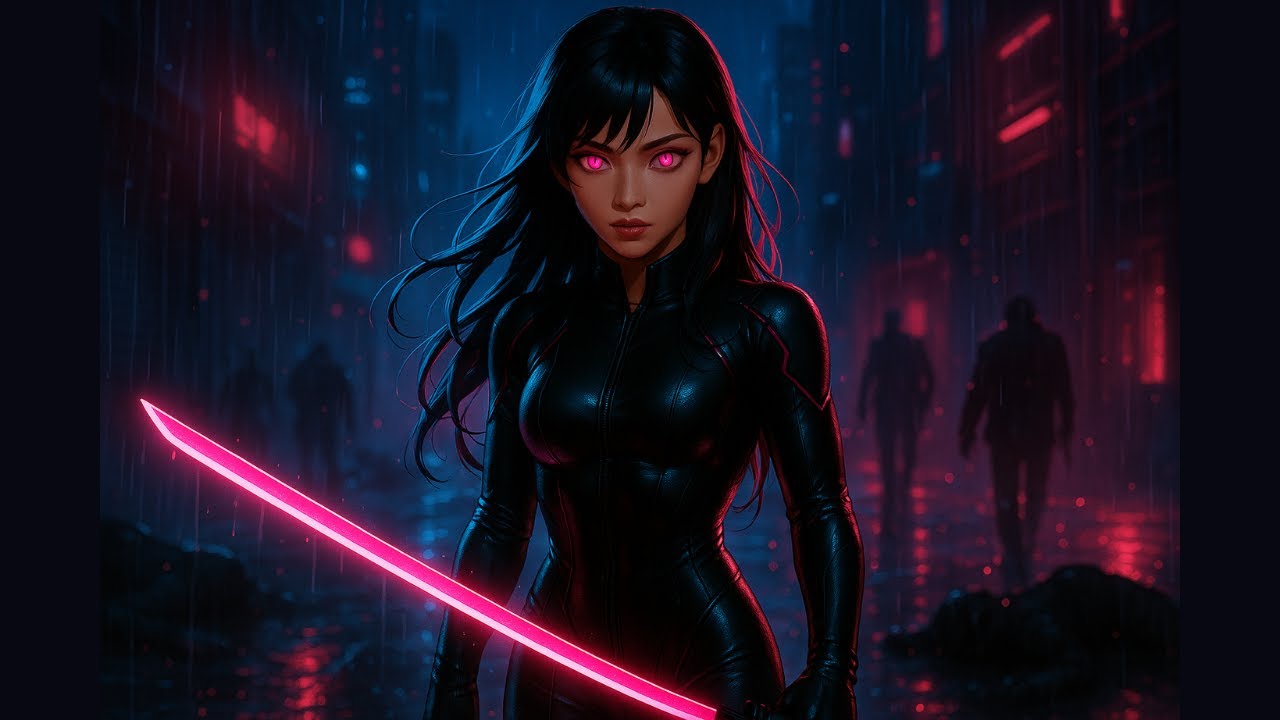 🔴 LIVE: Cyberpunk Hyperfocus Music — Deep Focus for Studying, Coding & ADHD Productivity (24/7)