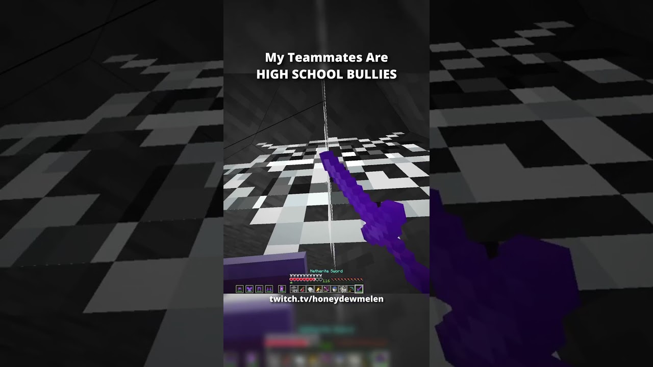 they're so mean to me... (live on twitch.tv/honeydewmelen) #foryou #shorts