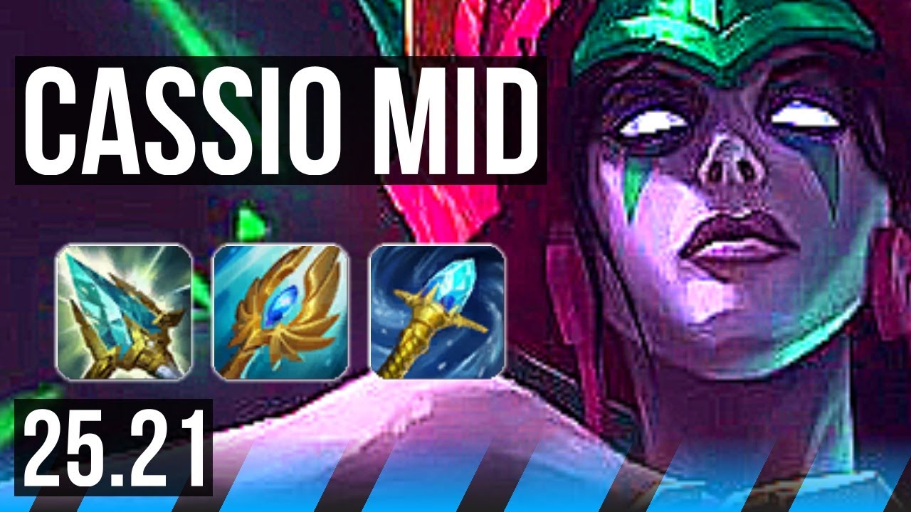 CASSIOPEIA vs ZED (MID) | Dominating | VN Challenger | 25.21