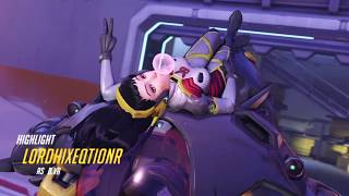 D.Va Volskaya Triple Salty Teabag POTG Ult Special! - Overwatch