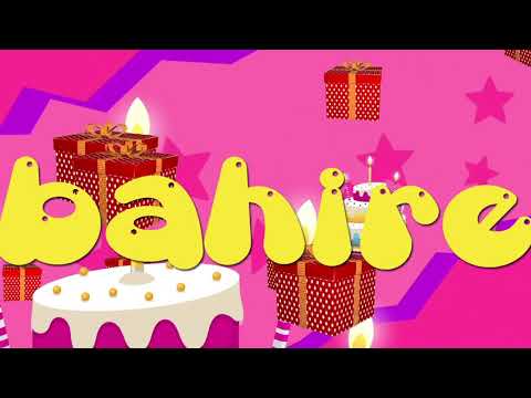 İyi ki doğdun BAHİRE - İsme Özel Roman Havası Doğum Günü Şarkısı (FULL VERSİYON) (REKLAMSIZ)