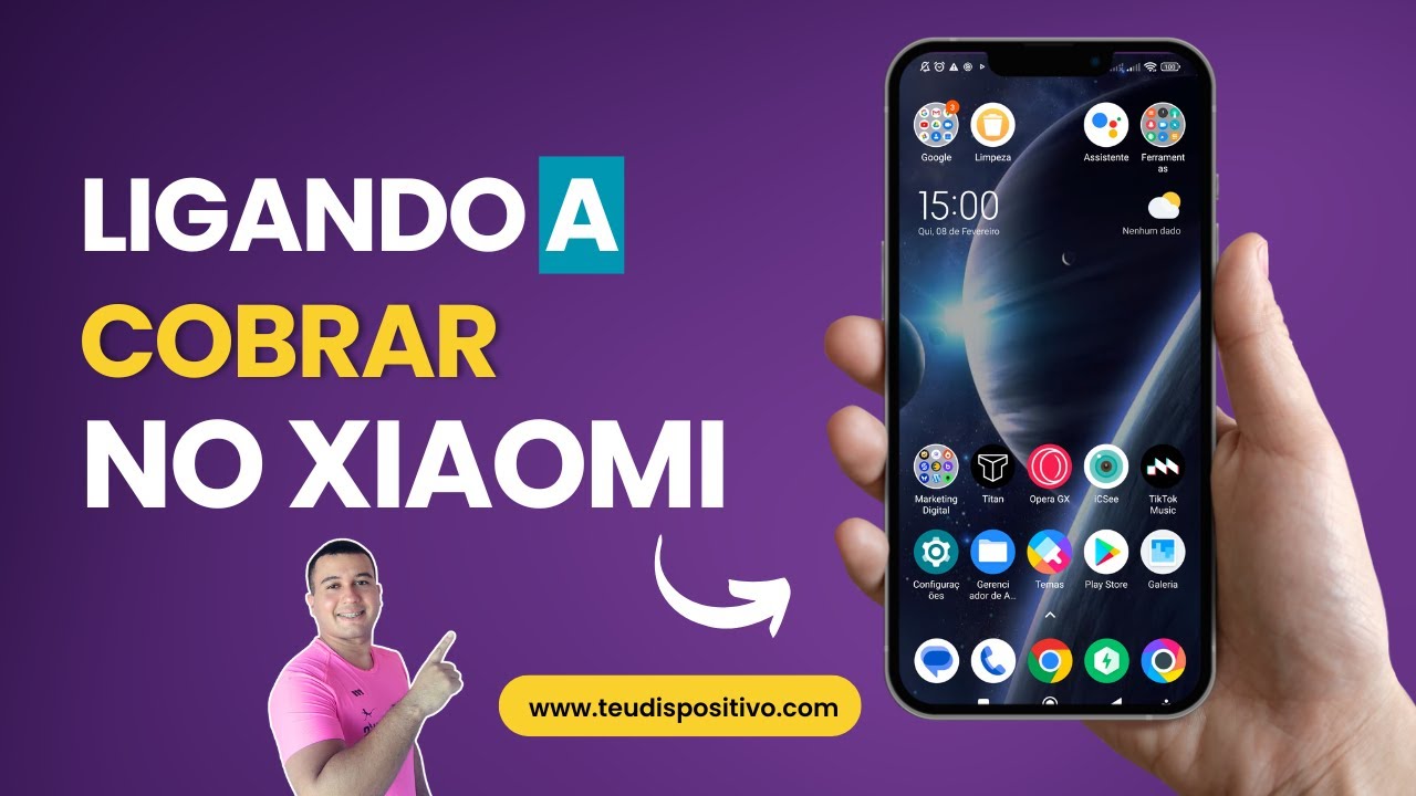 Como fazer ligações a cobrar no Celular Xiaomi - YouTube
