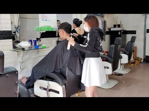 Vietnamese barber shop with a variety of relaxation and care services for men