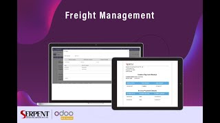 Freight Management Shipping Operations - SerpentCS Odoo Gold Partner
