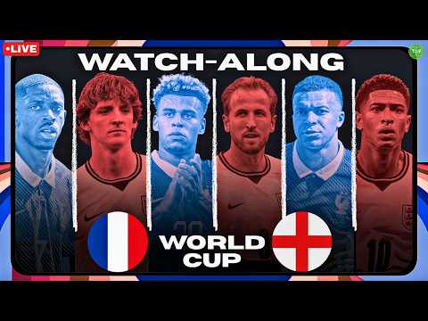 France v England Third Place FIFA World Cup LIVE Watchalong | TFHD