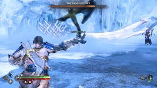 God Of War Ragnarök - The Raven Keeper & The Pale One - Perfect No Damage - Epic Flawless Victory 