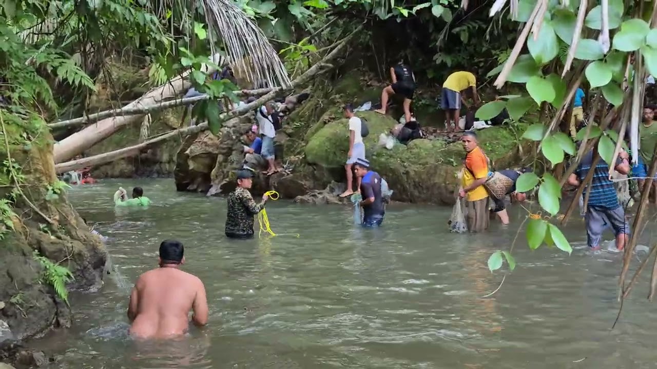 Lubuk larangan panyanggar terbaru, menjala ikan saat bulan puasa