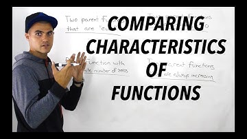 MHF4U (Unit 1, Test 2, Communication Section, Question 3) - comparing characteristics