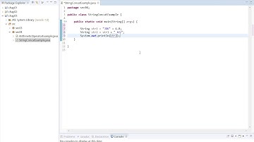 자바 03장 04절 2 문자열 연결 연산자