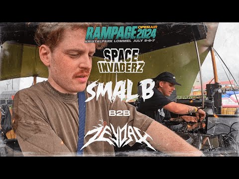 SMAL B b2b ZEYDAX LIVE @ SPACE INVADERZ x RAMPAGE OPEN AIR 2024
