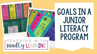 EP141: Goals in a Junior Literacy Program