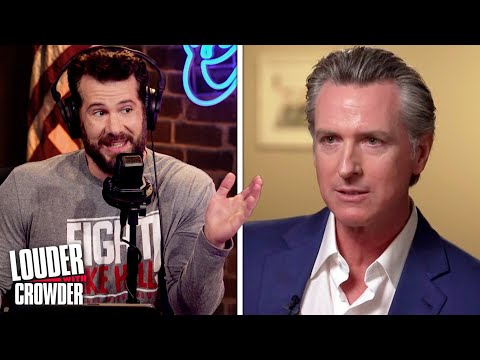 FACT-CHECK: GAVIN NEWSOM GOES ON RED STATE TOUR & LIES ABOUT EVERYTHING! | Louder with Crowder