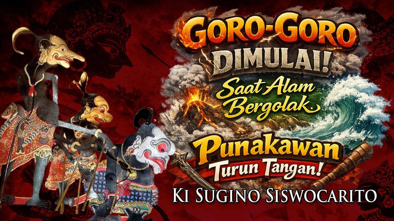 Goro Goro Dimulai Saat Alam Bergolak, Punakawan Turun Tangan! #kisuginosiswocarito
