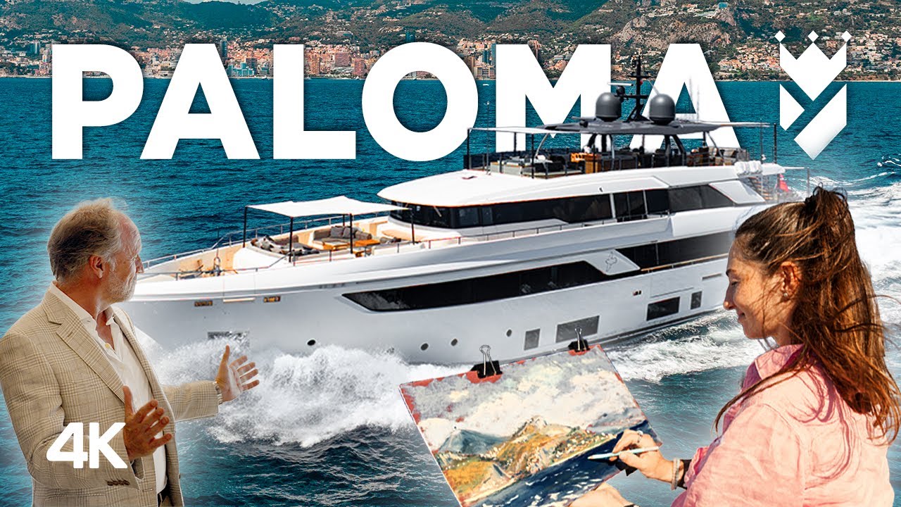 Custom Line 42m "PALOMA" - A Charter yacht with a BIG difference...