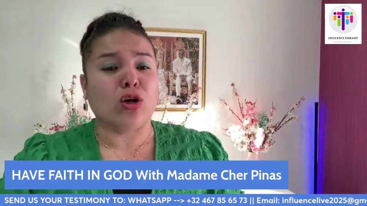 GOODNEWS SUNDAY - HAVE FAITH IN GOD With Madame Cher Pinas