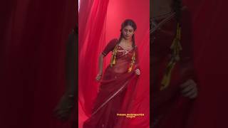 Actress Priya P Varrier New Photoshoot Video In Saree Behind Scenes