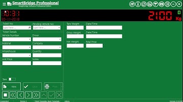 Truck scale software SmartBridge, how to share the weight value over network