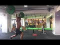 Clean pull under + split jerk tech work