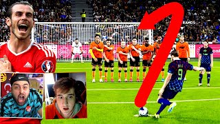 BALE ÇILDIRDI 😱 FUTBOLA AÇ ! 25 METRE FRİKİK GOL ! EMJAN KAPIŞMA PES 2021 !