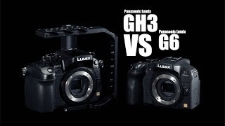 Pansonic Lumix GH3 VS G6