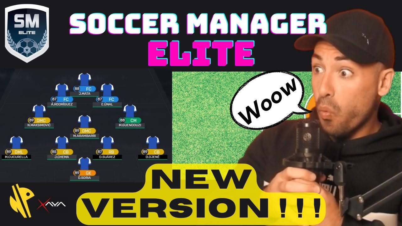 Best Soccer Play to Earn? Crazy New Version! SOCCER MANAGER ELITE walkthrough (read-only)