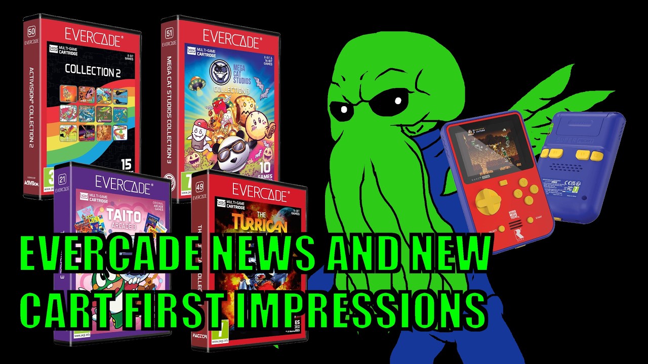 Evercade news and Taito 3/Turrican first impressions