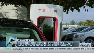 New Texas law to charge electric vehicle drivers extra $200 when renewing vehicle registration