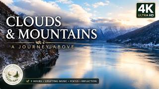 Breathtaking Clouds & Mountains in 4K ☁️⛰️ NON-AI Nature | Reverent Reflection #lofi #spiritual screenshot 2