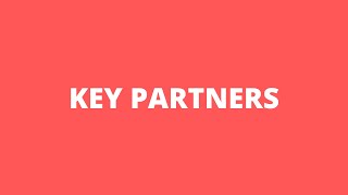 Business Model Canvas: Key Partners